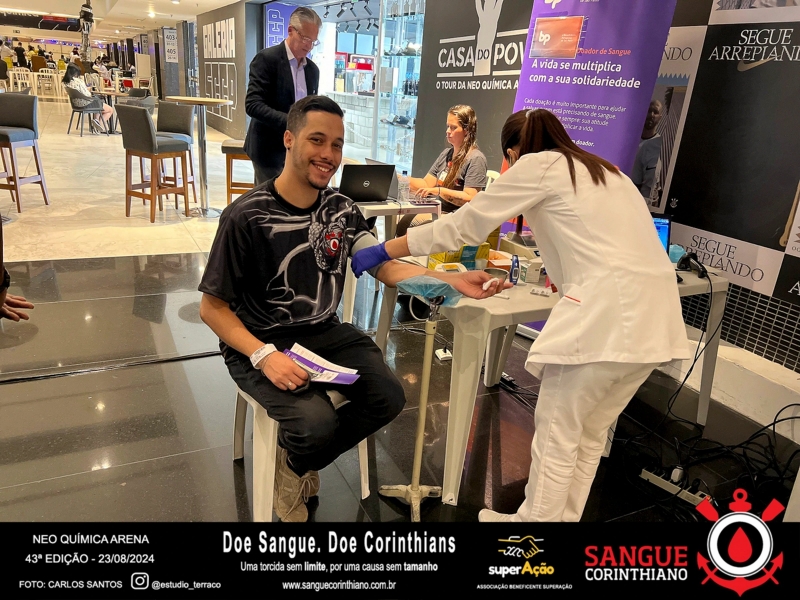 43º Edição - Campanha Sangue Corinthiano - Neo Quimíca Arena