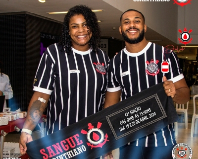 42º Edição - Campanha Sangue Corinthiano - 19 e 20 de Abril de 2024 - Neo Quimíca Arena