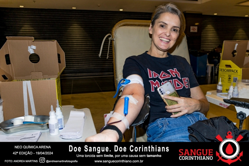42º Edição - Campanha Sangue Corinthiano - 19 e 20 de Abril de 2024 - Neo Quimíca Arena