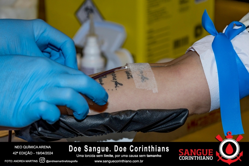 42º Edição - Campanha Sangue Corinthiano - 19 e 20 de Abril de 2024 - Neo Quimíca Arena