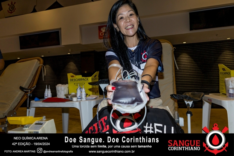 42º Edição - Campanha Sangue Corinthiano - 19 e 20 de Abril de 2024 - Neo Quimíca Arena