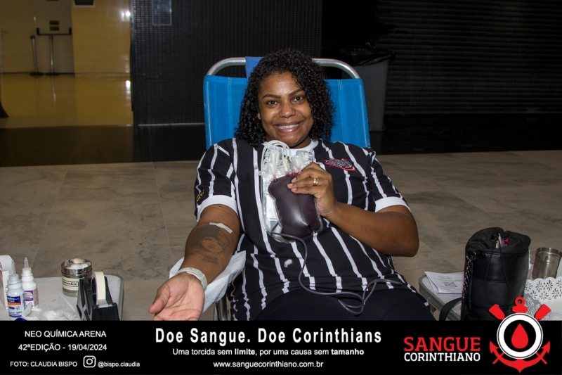 42º Edição - Campanha Sangue Corinthiano - 19 e 20 de Abril de 2024 - Neo Quimíca Arena
