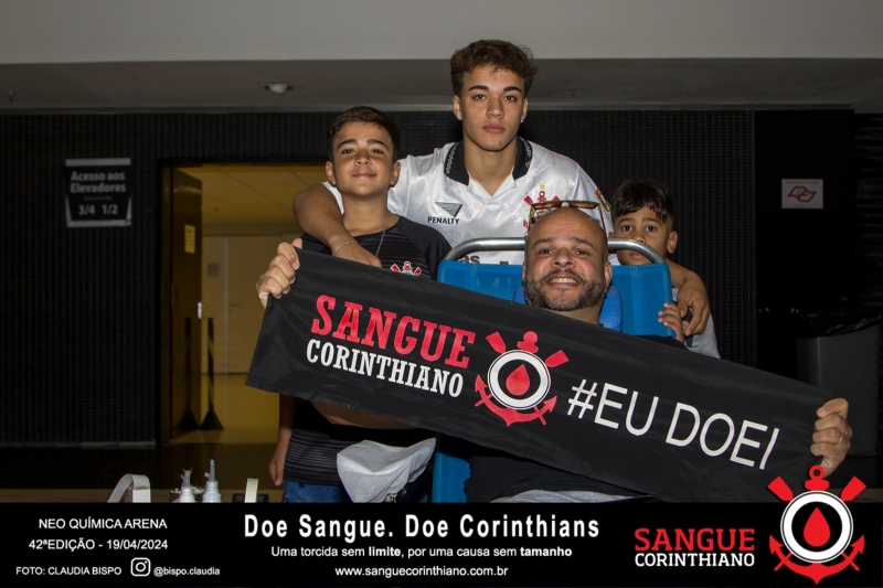 42º Edição - Campanha Sangue Corinthiano - 19 e 20 de Abril de 2024 - Neo Quimíca Arena