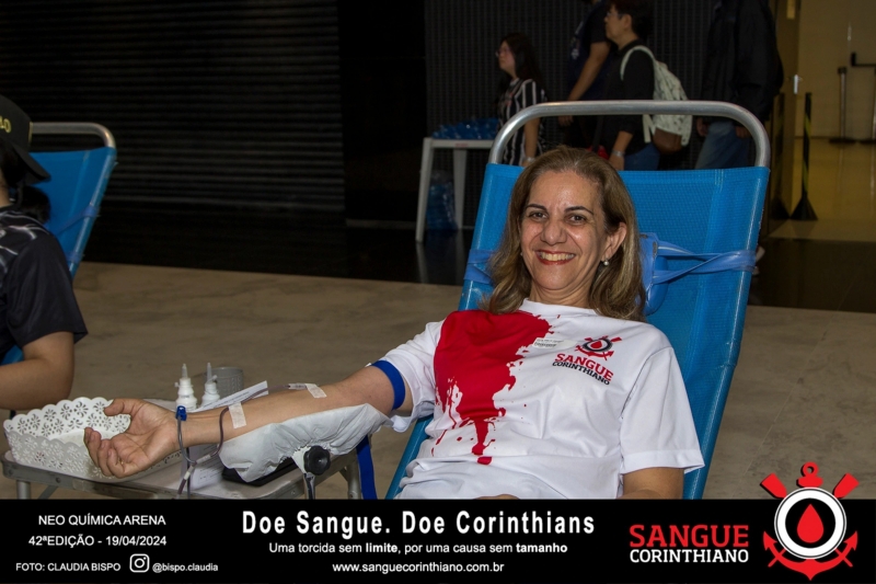 42º Edição - Campanha Sangue Corinthiano - 19 e 20 de Abril de 2024 - Neo Quimíca Arena
