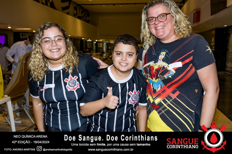 42º Edição - Campanha Sangue Corinthiano - 19 e 20 de Abril de 2024 - Neo Quimíca Arena