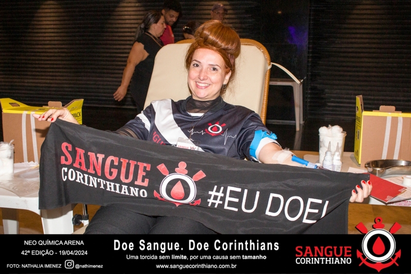 42º Edição - Campanha Sangue Corinthiano - 19 e 20 de Abril de 2024 - Neo Quimíca Arena