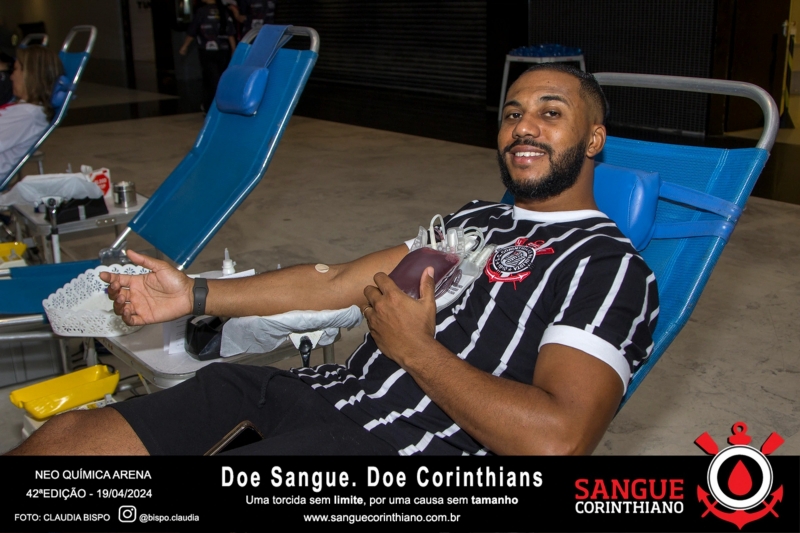 42º Edição - Campanha Sangue Corinthiano - 19 e 20 de Abril de 2024 - Neo Quimíca Arena