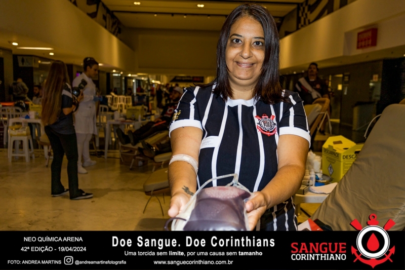 42º Edição - Campanha Sangue Corinthiano - 19 e 20 de Abril de 2024 - Neo Quimíca Arena