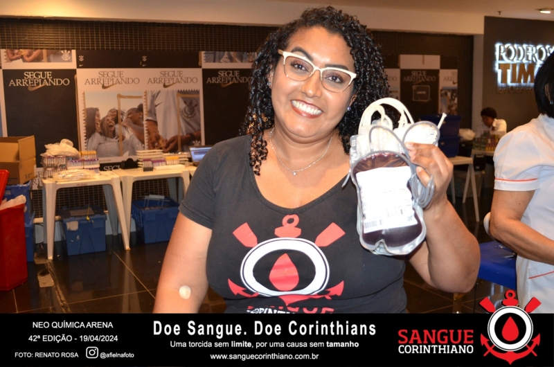 42º Edição - Campanha Sangue Corinthiano - 19 e 20 de Abril de 2024 - Neo Quimíca Arena