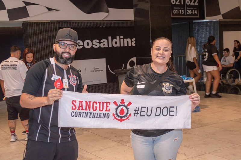 40º Edição - Campanha Sangue Corinthiano - 11 e 12 de Agosto 2023 - Neo Quimíca Arena
