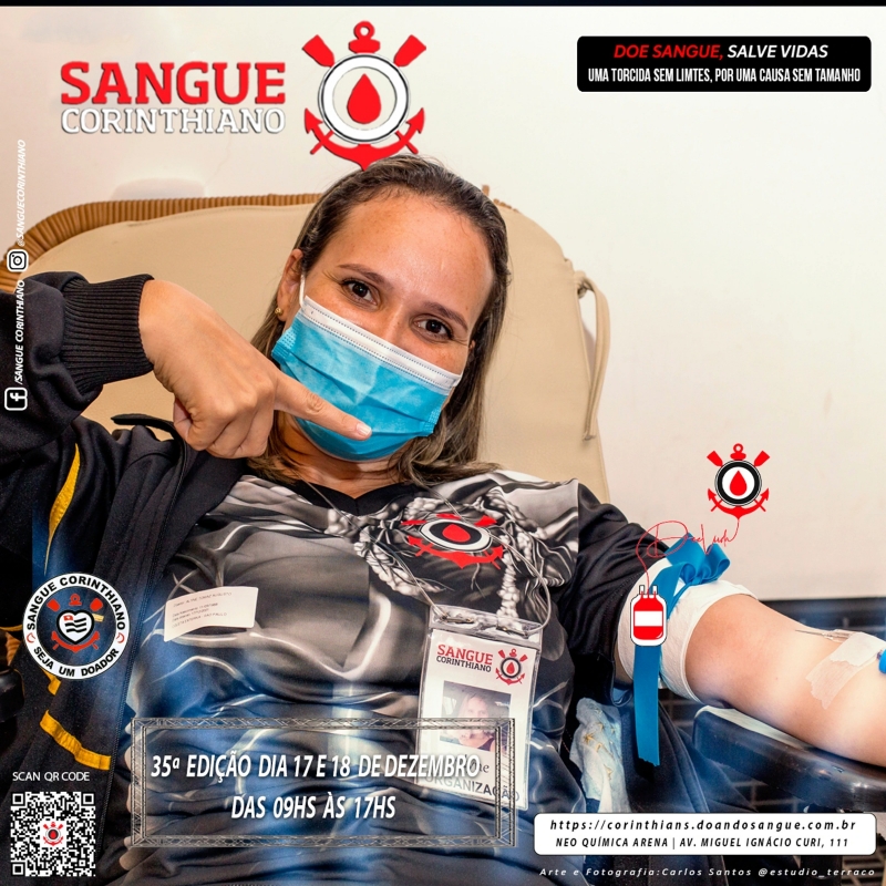 35º Edição - Campanha Sangue Corinthiano - 17 e 18 de Dezembro 2021 - Neo Quimíca Arena