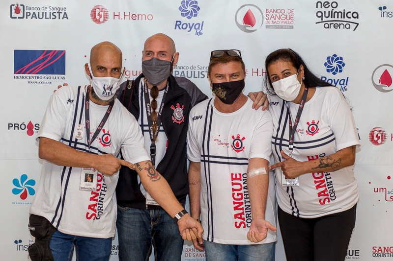 34º Edição - Campanha Sangue Corinthiano - 27 e 28 de Agosto 2021 - Neo Quimíca Arena