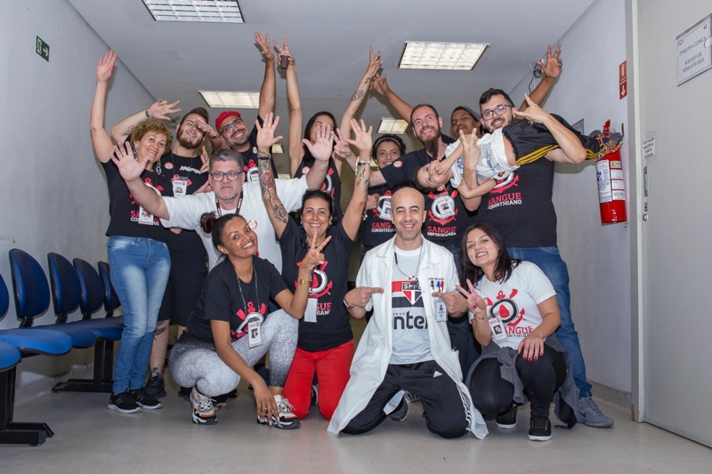 28º Edição - Campanha Sangue Corinthiano - Pró-Sangue