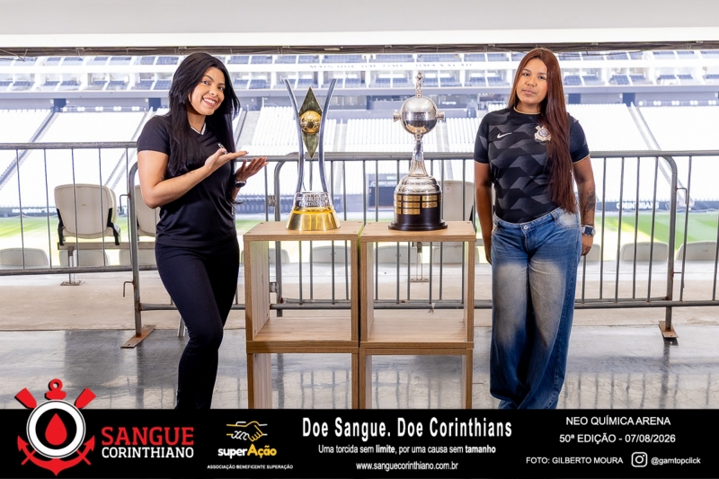 50º Edição - Campanha Sangue Corinthiano - Neo Quimíca Arena - 07 de Agosto 2026
