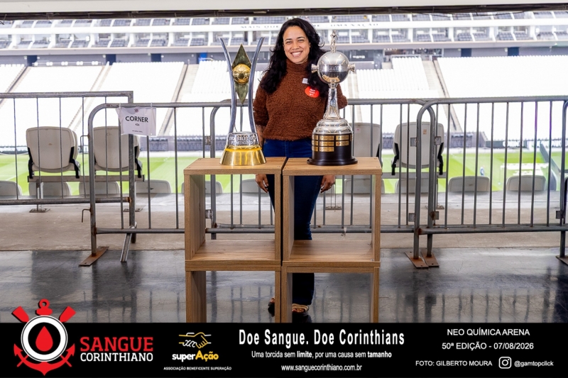 50º Edição - Campanha Sangue Corinthiano - Neo Quimíca Arena - 07 de Agosto 2026