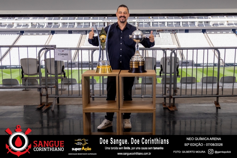 50º Edição - Campanha Sangue Corinthiano - Neo Quimíca Arena - 07 de Agosto 2026