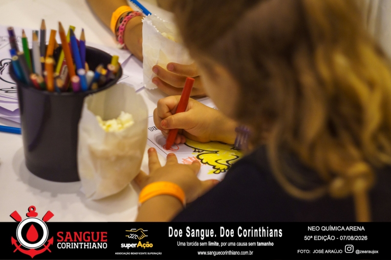 50º Edição - Campanha Sangue Corinthiano - Neo Quimíca Arena - 07 de Agosto 2026