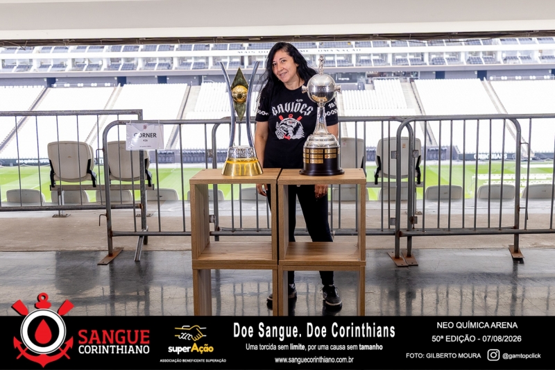 50º Edição - Campanha Sangue Corinthiano - Neo Quimíca Arena - 07 de Agosto 2026