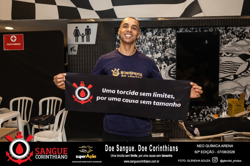 50º Edição - Campanha Sangue Corinthiano - Neo Quimíca Arena - 07 de Agosto 2026