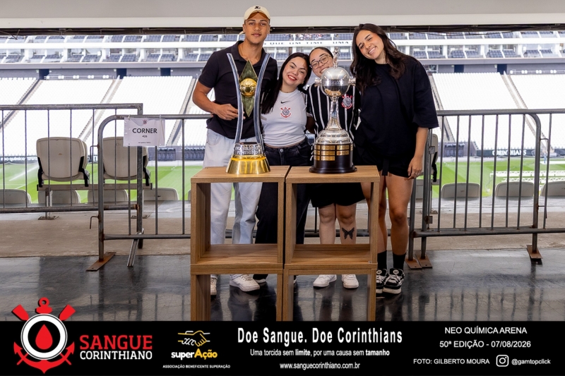 50º Edição - Campanha Sangue Corinthiano - Neo Quimíca Arena - 07 de Agosto 2026