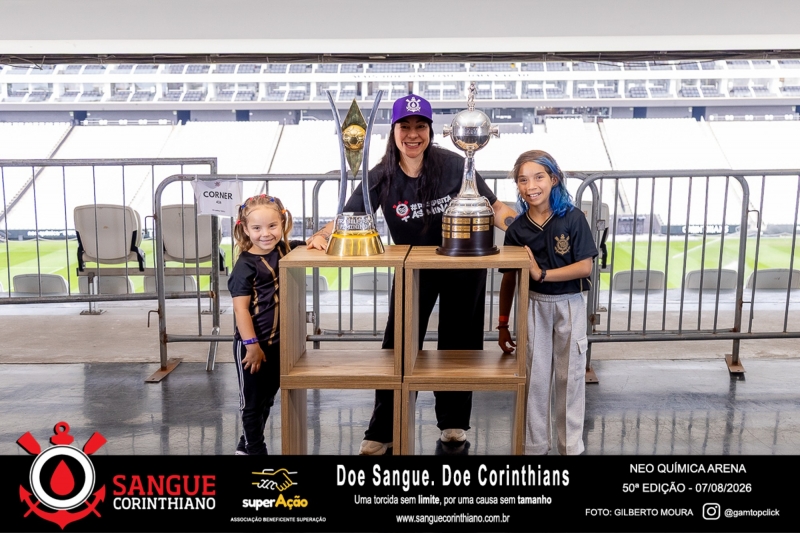 50º Edição - Campanha Sangue Corinthiano - Neo Quimíca Arena - 07 de Agosto 2026