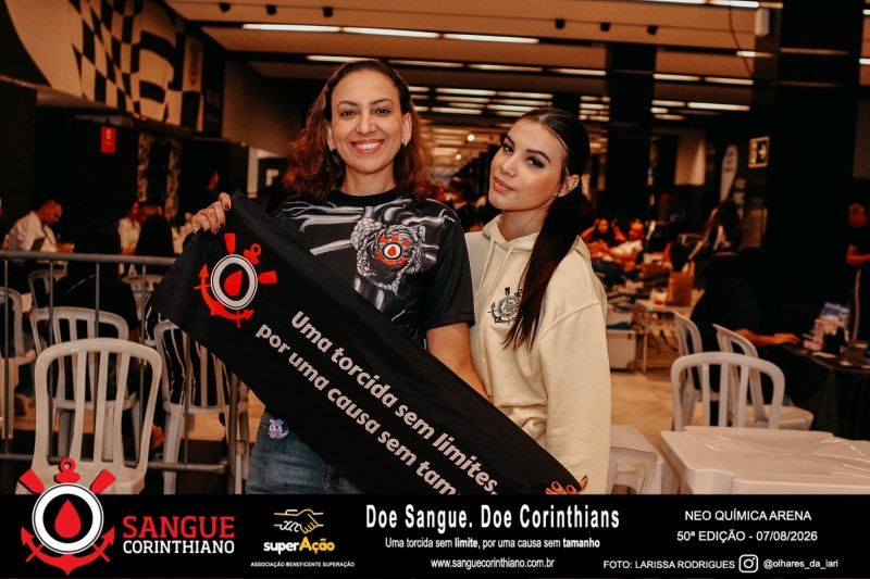 50º Edição - Campanha Sangue Corinthiano - Neo Quimíca Arena - 07 de Agosto 2026