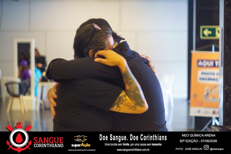 50º Edição - Campanha Sangue Corinthiano - Neo Quimíca Arena - 07 de Agosto 2026