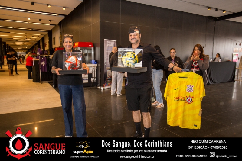 50º Edição - Campanha Sangue Corinthiano - Neo Quimíca Arena - 07 de Agosto 2026