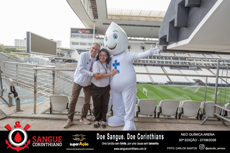 50º Edição - Campanha Sangue Corinthiano - Neo Quimíca Arena - 07 de Agosto 2026