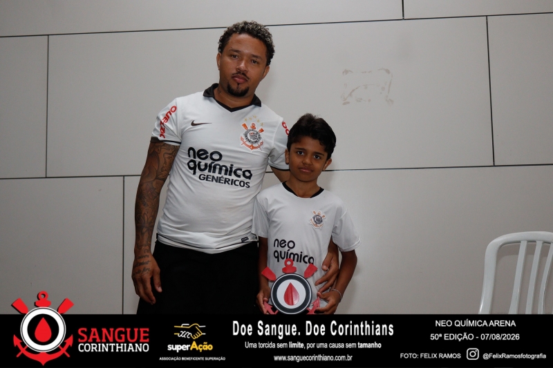 50º Edição - Campanha Sangue Corinthiano - Neo Quimíca Arena - 07 de Agosto 2026