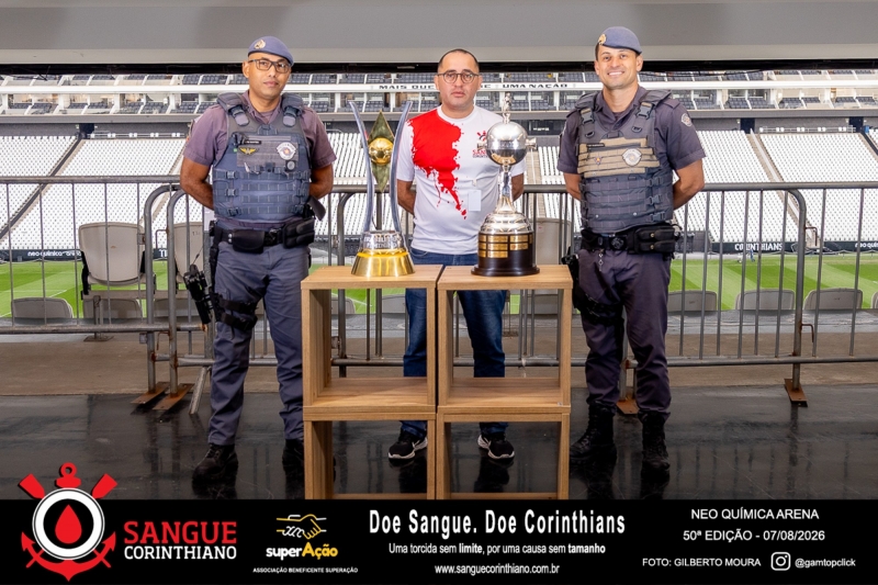 50º Edição - Campanha Sangue Corinthiano - Neo Quimíca Arena - 07 de Agosto 2026