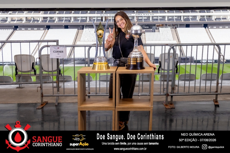 50º Edição - Campanha Sangue Corinthiano - Neo Quimíca Arena - 07 de Agosto 2026