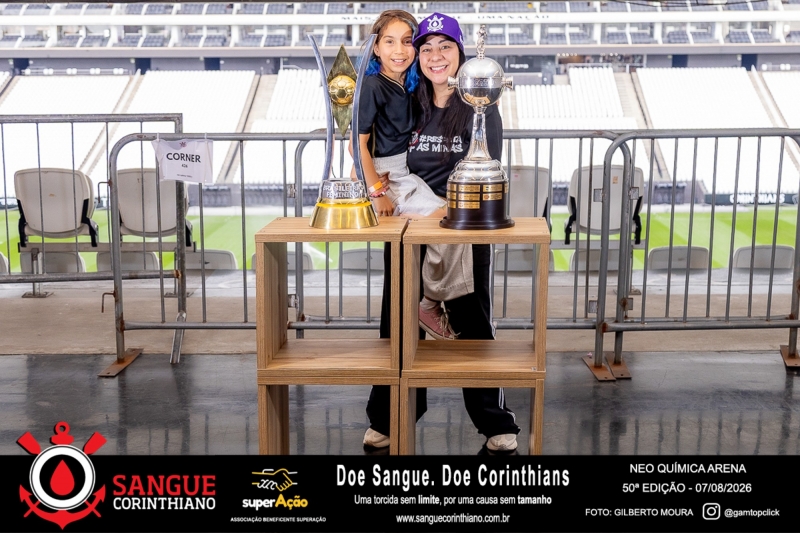50º Edição - Campanha Sangue Corinthiano - Neo Quimíca Arena - 07 de Agosto 2026