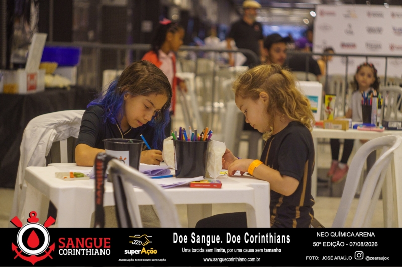 50º Edição - Campanha Sangue Corinthiano - Neo Quimíca Arena - 07 de Agosto 2026