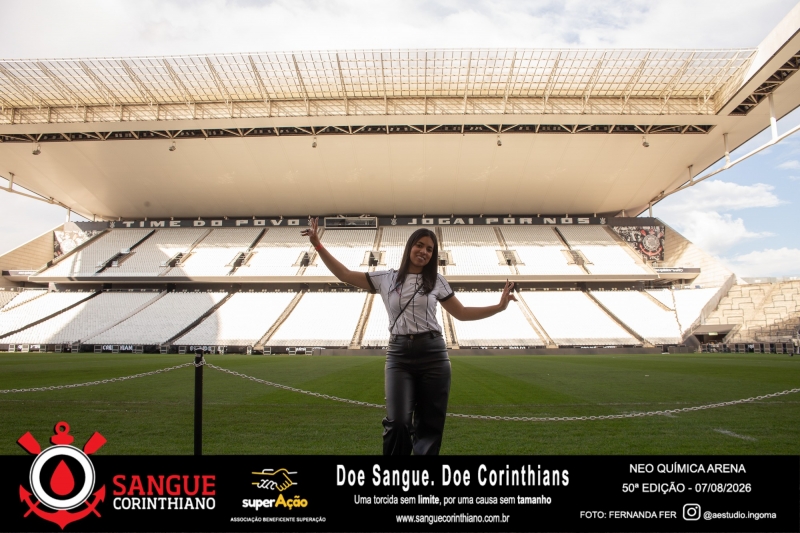 50º Edição - Campanha Sangue Corinthiano - Neo Quimíca Arena - 07 de Agosto 2026