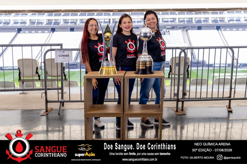 50º Edição - Campanha Sangue Corinthiano - Neo Quimíca Arena - 07 de Agosto 2026