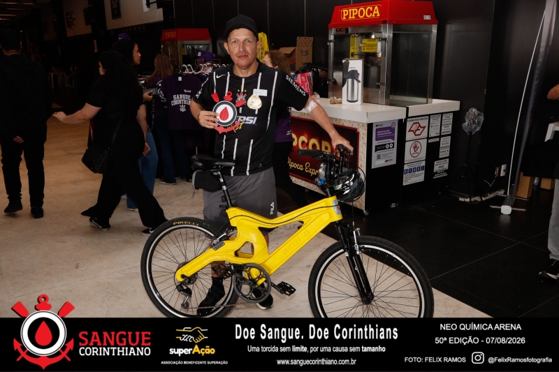 50º Edição - Campanha Sangue Corinthiano - Neo Quimíca Arena - 07 de Agosto 2026