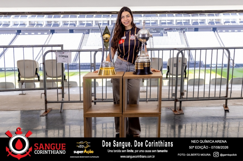 50º Edição - Campanha Sangue Corinthiano - Neo Quimíca Arena - 07 de Agosto 2026