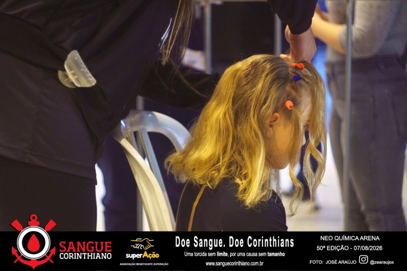 50º Edição - Campanha Sangue Corinthiano - Neo Quimíca Arena - 07 de Agosto 2026
