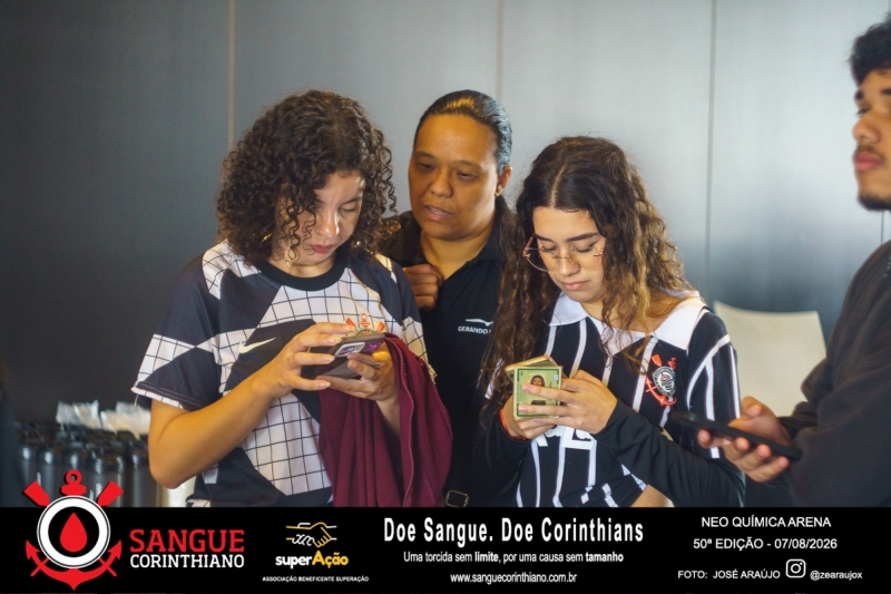 50º Edição - Campanha Sangue Corinthiano - Neo Quimíca Arena - 07 de Agosto 2026
