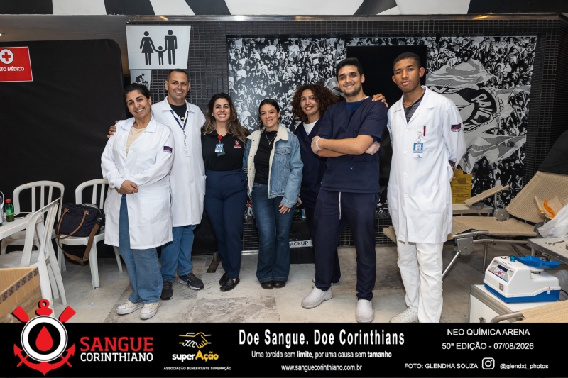 50º Edição - Campanha Sangue Corinthiano - Neo Quimíca Arena - 07 de Agosto 2026