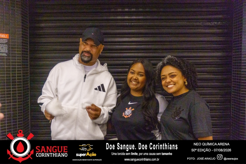 50º Edição - Campanha Sangue Corinthiano - Neo Quimíca Arena - 07 de Agosto 2026
