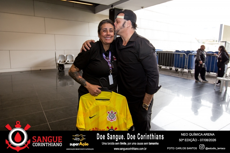 50º Edição - Campanha Sangue Corinthiano - Neo Quimíca Arena - 07 de Agosto 2026