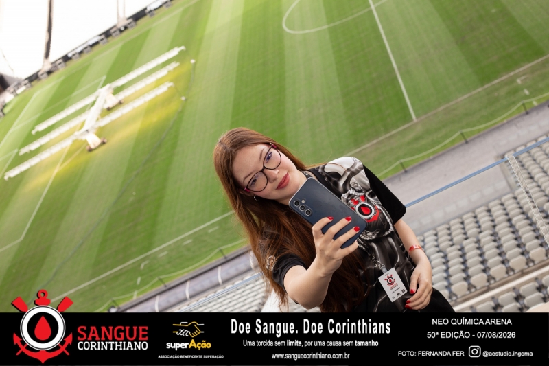 50º Edição - Campanha Sangue Corinthiano - Neo Quimíca Arena - 07 de Agosto 2026