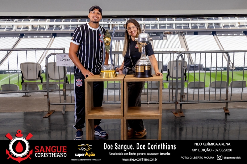 50º Edição - Campanha Sangue Corinthiano - Neo Quimíca Arena - 07 de Agosto 2026