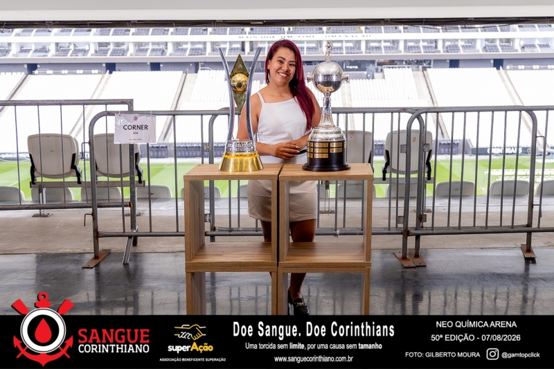 50º Edição - Campanha Sangue Corinthiano - Neo Quimíca Arena - 07 de Agosto 2026