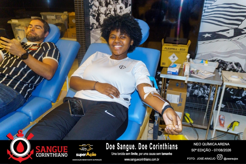 50º Edição - Campanha Sangue Corinthiano - Neo Quimíca Arena - 07 de Agosto 2026