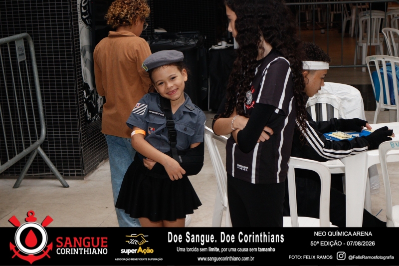 50º Edição - Campanha Sangue Corinthiano - Neo Quimíca Arena - 07 de Agosto 2026