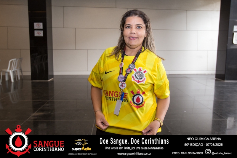50º Edição - Campanha Sangue Corinthiano - Neo Quimíca Arena - 07 de Agosto 2026