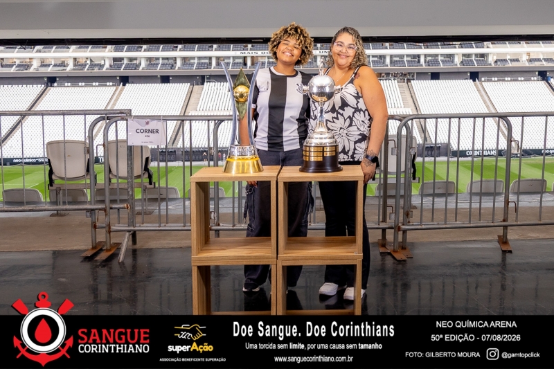 50º Edição - Campanha Sangue Corinthiano - Neo Quimíca Arena - 07 de Agosto 2026